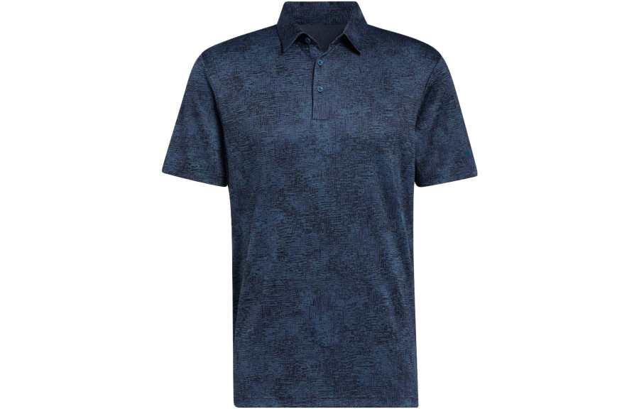 Adidas Adidas Polo Shirts Men's Arctic Ocean Blue Polo Collar Moderate Straight Fit