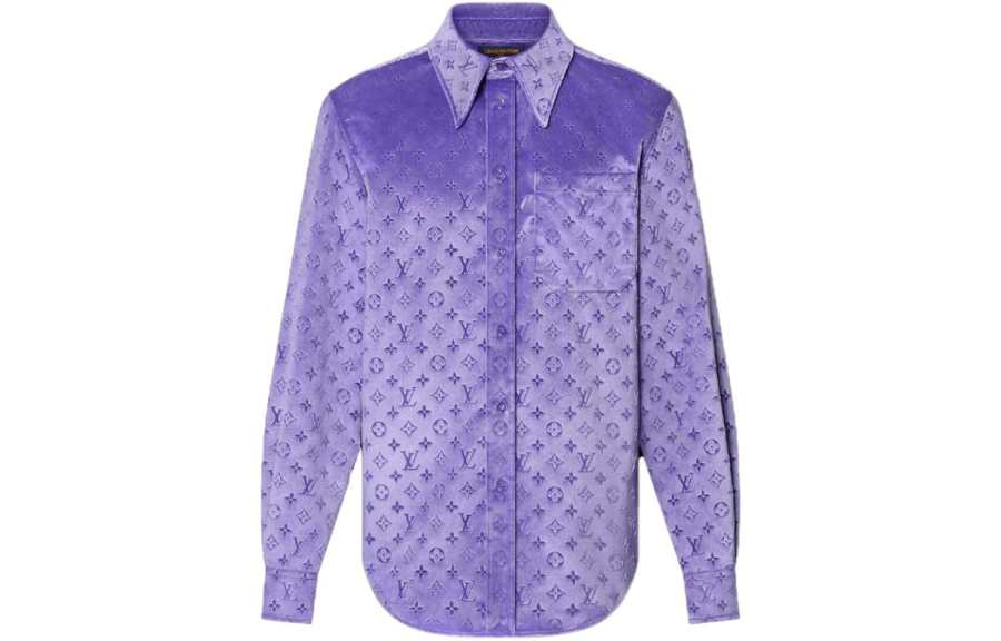LOUIS VUITTON Shirt Men's Purple