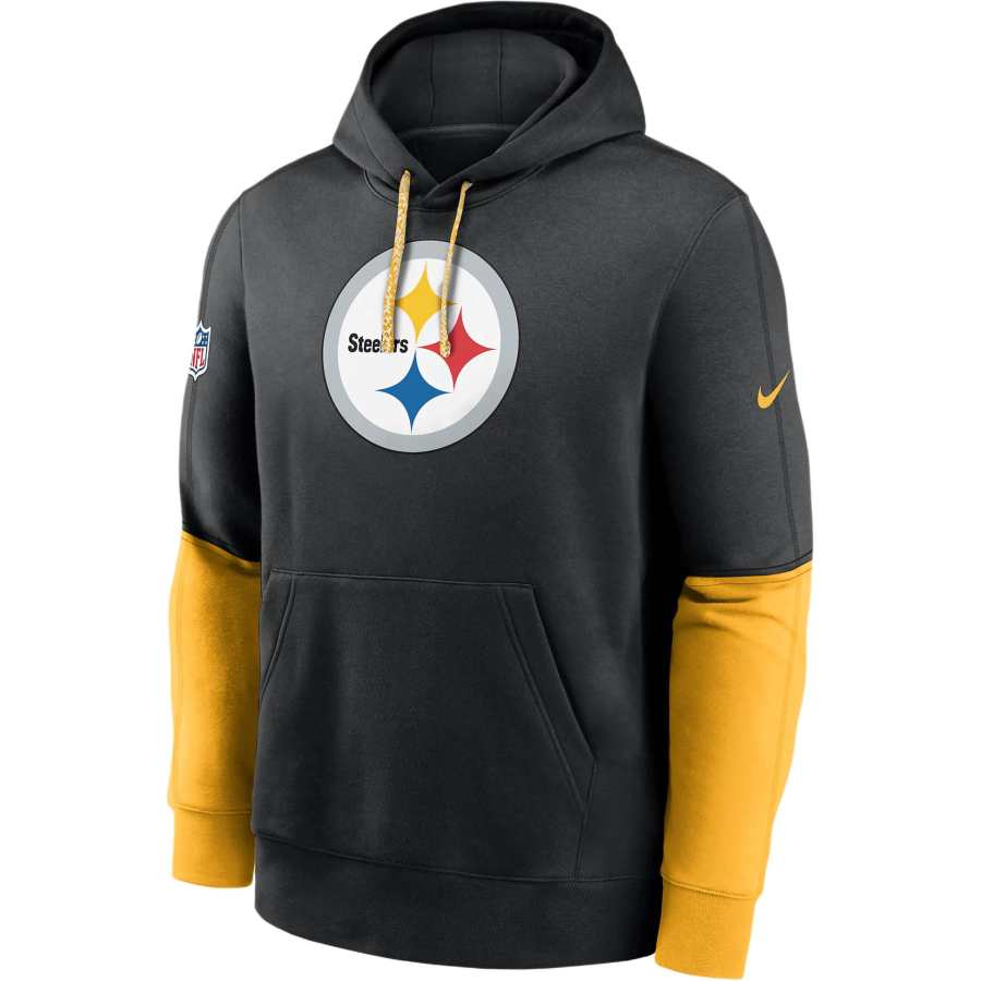 Nike Nike Pittsburgh Steelers Sideline Team Issue Club Men's Nike Nfl Pullover Hoodie