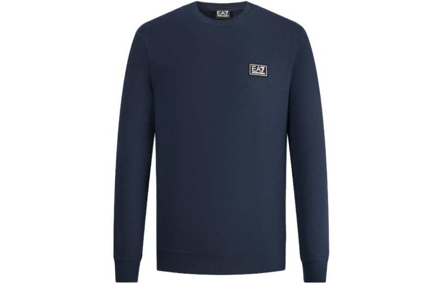 EMPORIO ARMANI EA7 FW23 Sweatshirt Men's Navy Blue