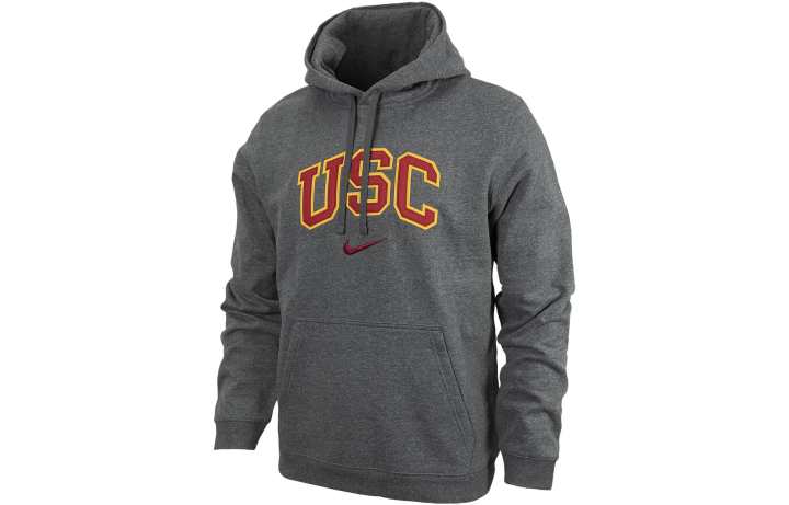 Nike Nike Sweatshirts Men's Gray Hooded Moderate Regular