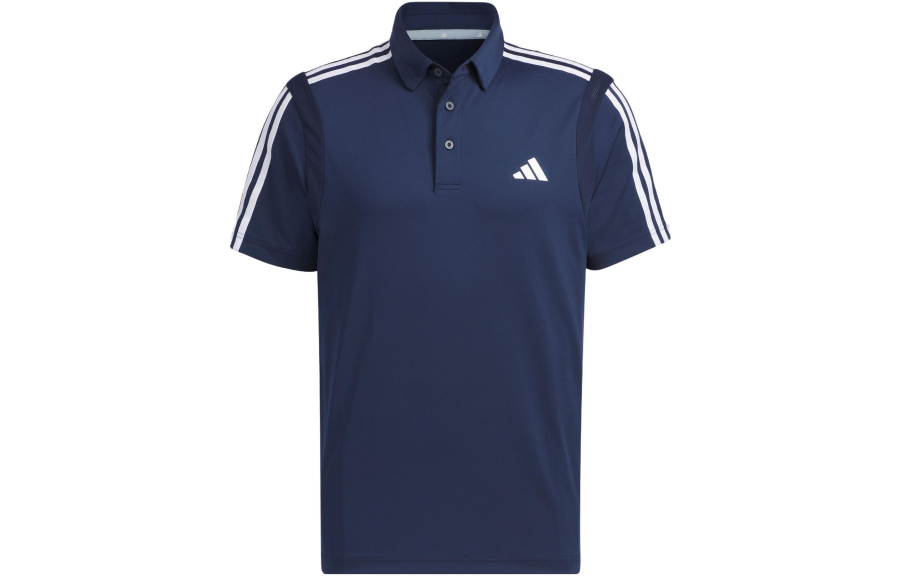 Adidas Adidas Polo Shirt Japan Version Men's Navy Blue