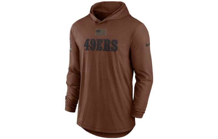 Nike Nike Sweatshirts Men's Brown Hooded Moderate Other
