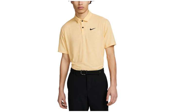 Nike Nike Polo Shirts Men's Khaki Polo Collar Moderate Straight Fit