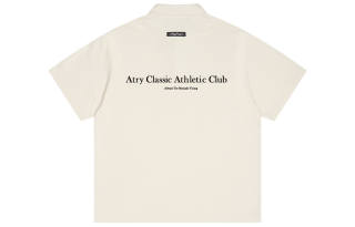 Atry Alphabet Slogan Series Polo Shirts Unisex Moderate Other