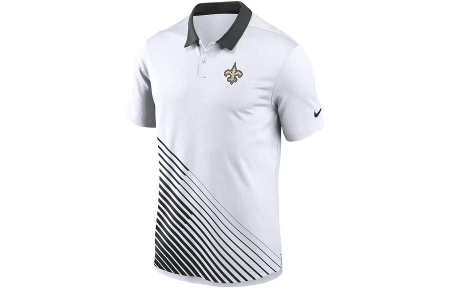 Nike Nike Dri Fit Polo Shirts Men's White Polo Collar Moderate Straight Fit