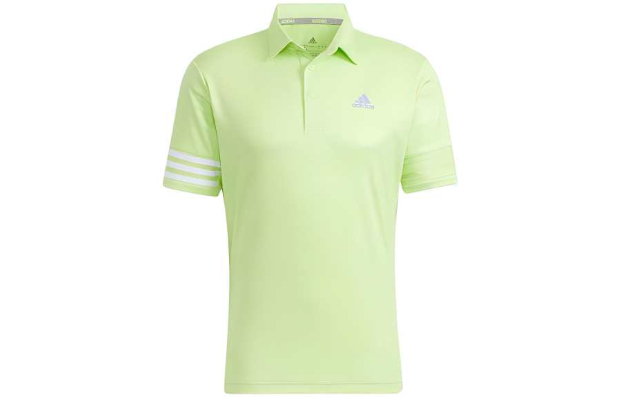 Adidas Adidas AEROREADY Polo Shirts Men's Green Polo Collar Moderate