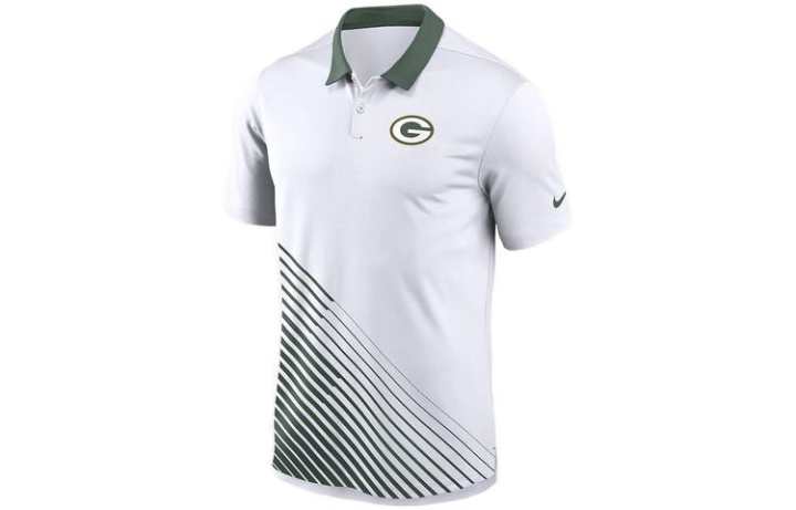 Nike Nike Polo Shirts Men's White Polo Collar Moderate Straight Fit