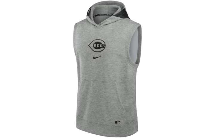 Nike Nike MLB Collaboration Authentic Cincinnati Reds Sweatshirt Cincinnati Reds Men's Gray