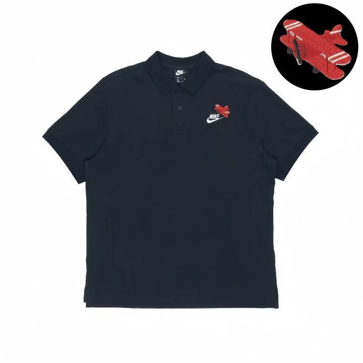 Nike Nike Polo Shirts Unisex Black Polo Collar Moderate