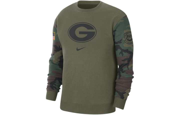 Nike Nike Georgia Club Fleece Men's Nike College Crew Neck Sweatshirt