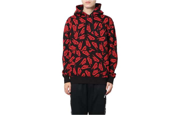 Nike Nike Sweatshirts Men's Red Hooded Moderate Other