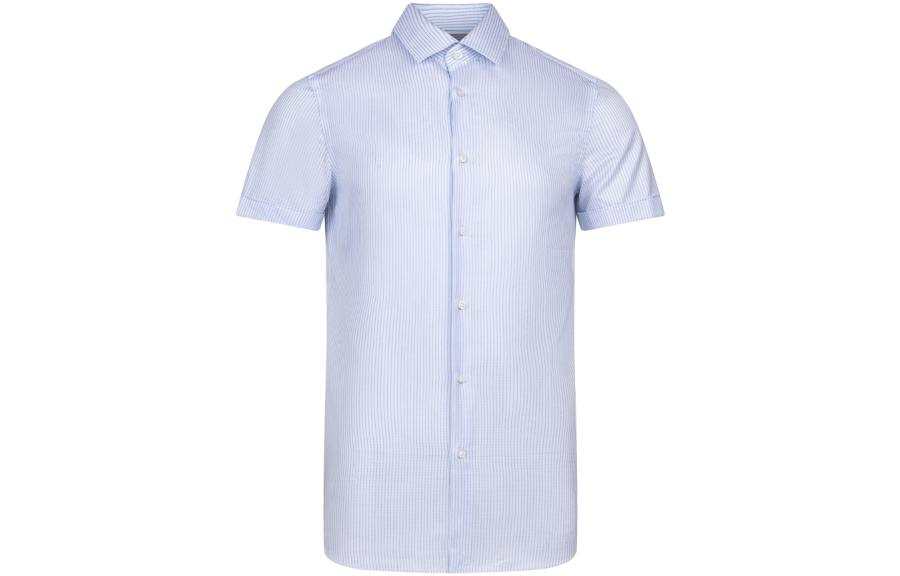 HUGO BOSS Shirt Men's Light Blue