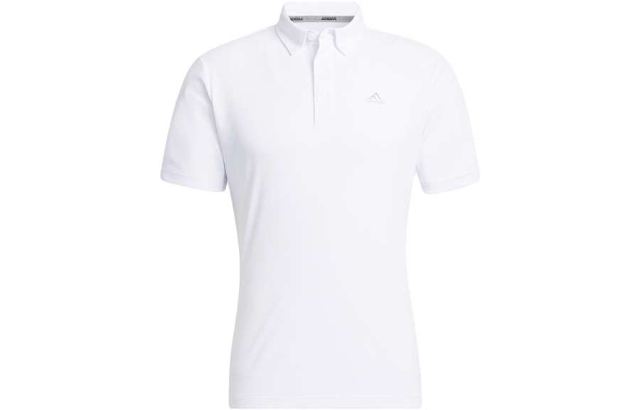 Adidas Adidas Polo Shirts Men's White Polo Collar Moderate Straight Fit