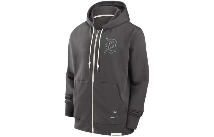 Nike Nike Detroit Tigers Travel Player Sweatshirt Men's Gray
