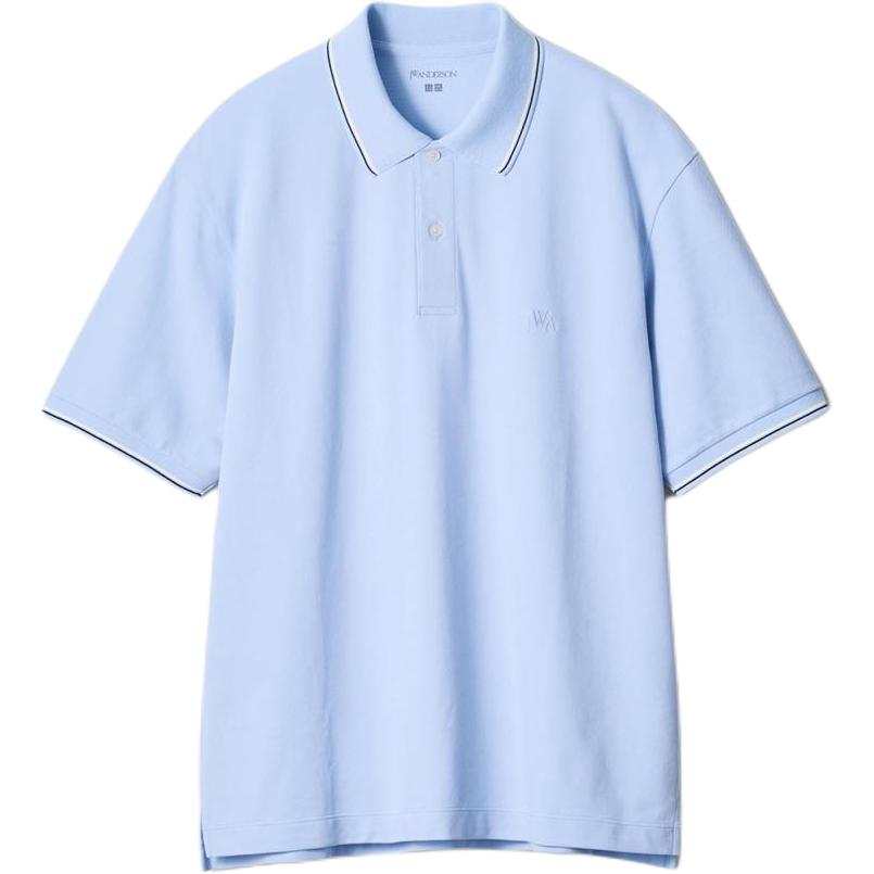 UNIQLO x JW Anderson SS25 Polo Shirt Unisex Blue