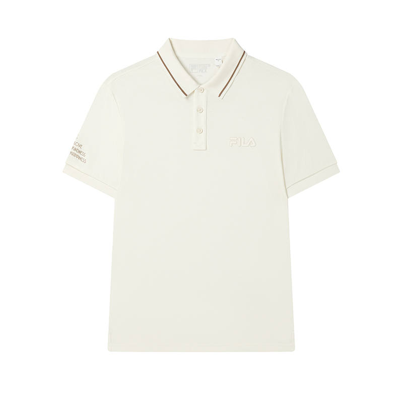 FILA Polo Shirt Men's Heron White