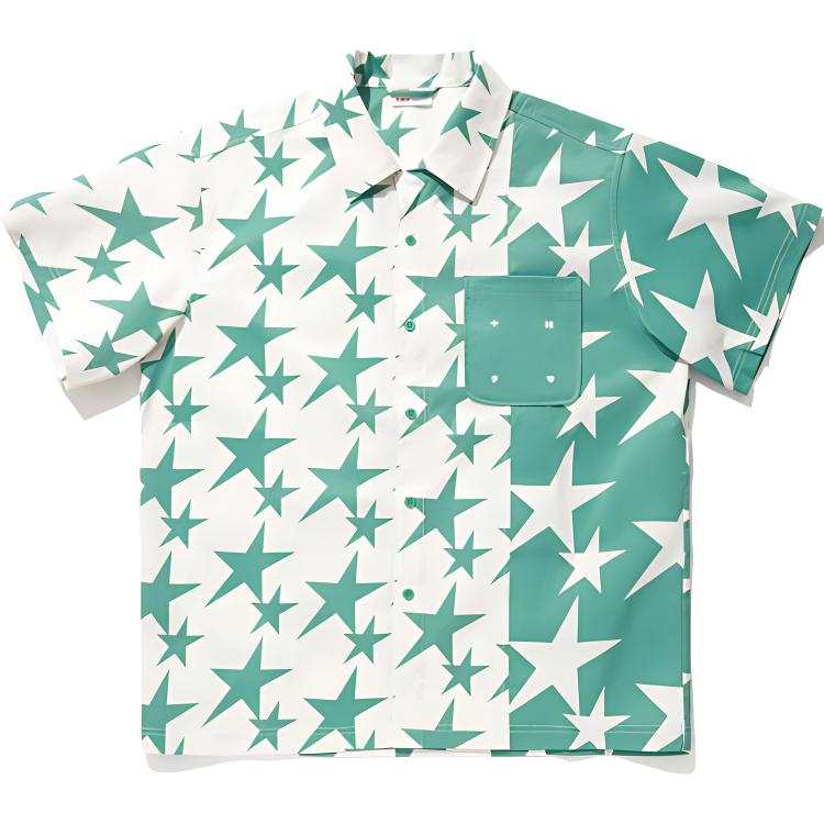 Li-Ning Li Ning Shirt Unisex Emerald Green All Over Print