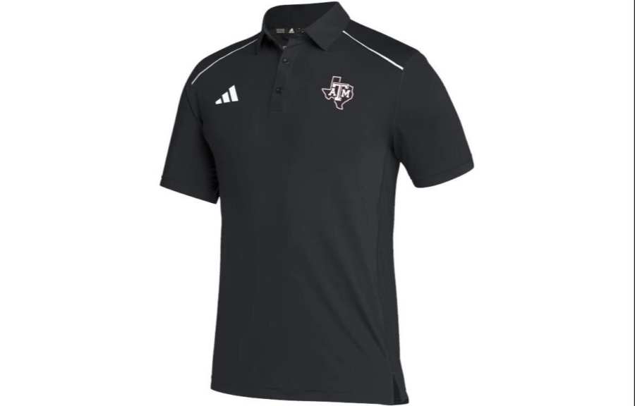 Adidas Adidas Polo Shirts Men's Black Polo Collar Moderate Straight Fit
