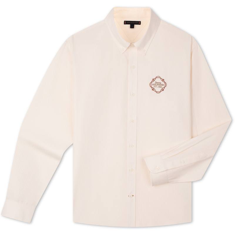 Tommy Hilfiger Shirts Unisex Lapel Moderate
