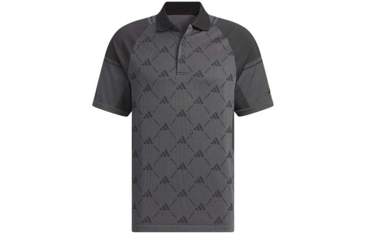 Adidas Adidas Polo Shirts Men's Gray Moderate Straight Fit