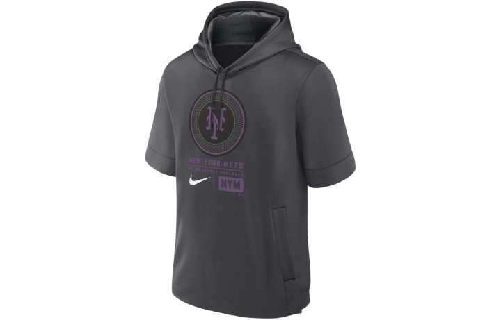 Nike Nike MLB Collaboration New York Mets City Connect Sweatshirt New York Mets Men's Gray