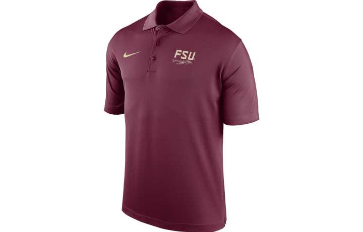 Nike Nike Polo Shirts Men's Dark Red Polo Collar Moderate Straight Fit