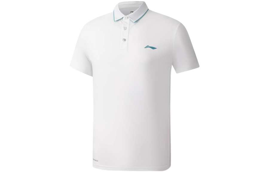 Li-Ning Li Ning Fitness Series Polo Shirt Men's White
