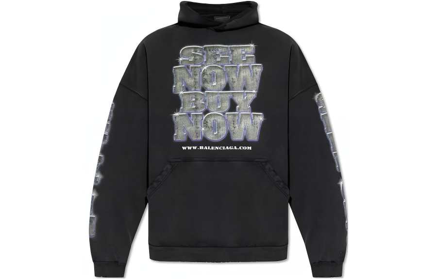 Balenciaga Large Fit Hoodie