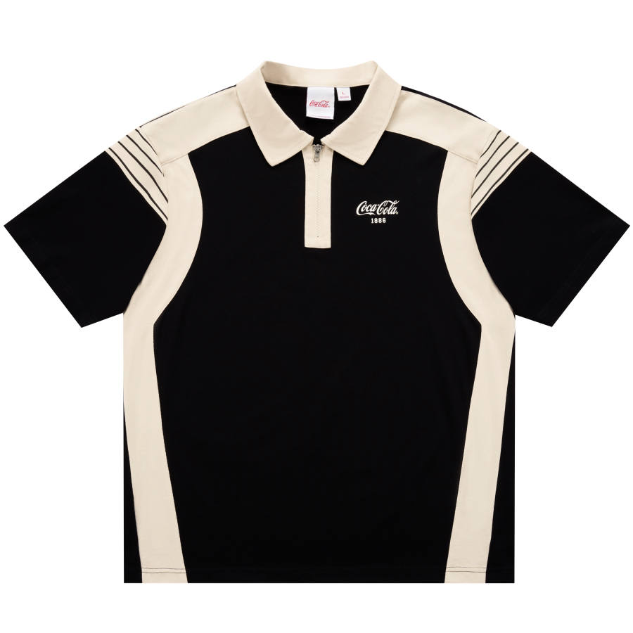 Coca-Cola Coca Cola Polo Shirts Unisex Polo Collar Moderate Straight Fit