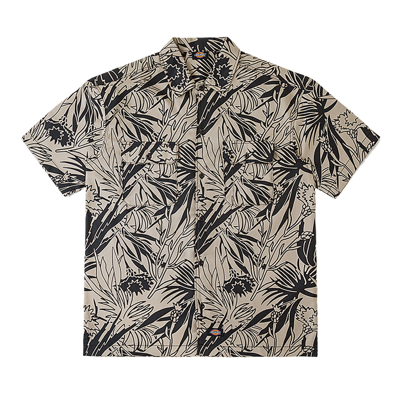 Dickies Dickies Shirts Men's Lapel Moderate Hawaii