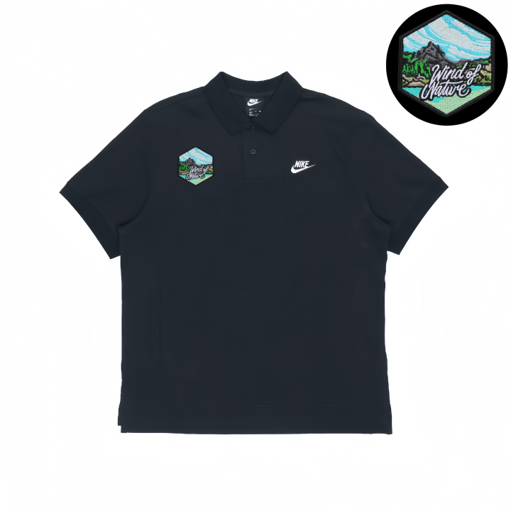 Nike Nike Polo Shirts Unisex Black Polo Collar Moderate
