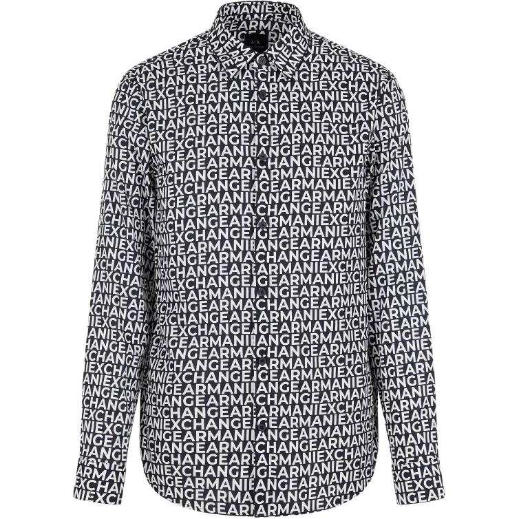 ARMANI EXCHANGE ARMANI EXCHANGEAE FW24 Shirt Men's Patternization