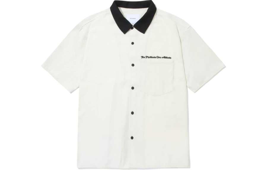 COVERNAT Shirts Unisex Cream Moderate