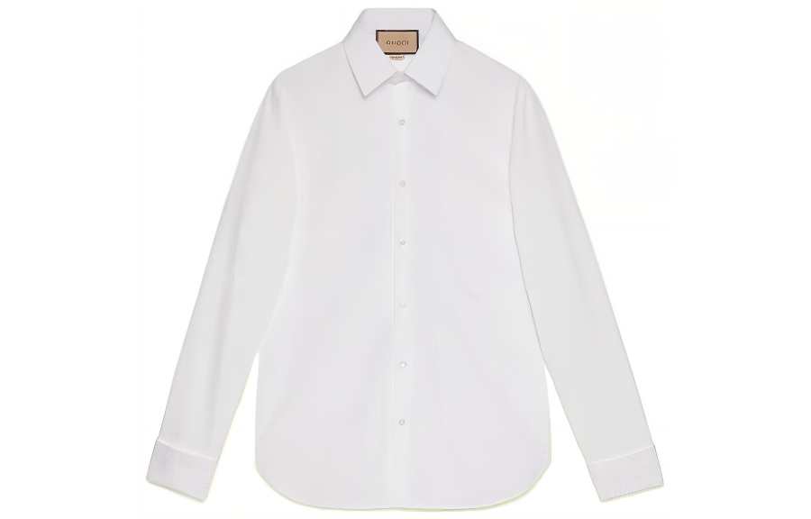 GUCCI Double G cotton shirt