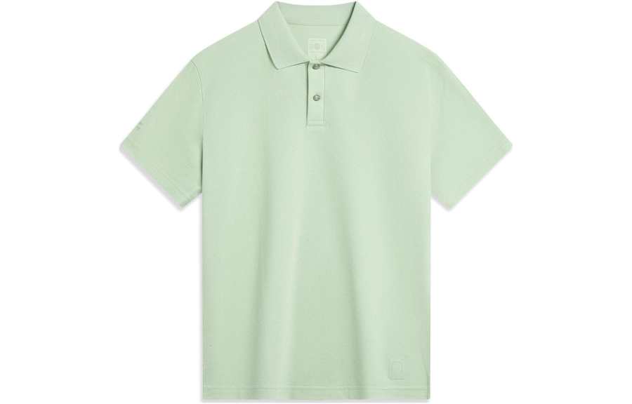 Li-Ning Li Ning Sports Life Collection Polo Shirt Men's Bamboo Green