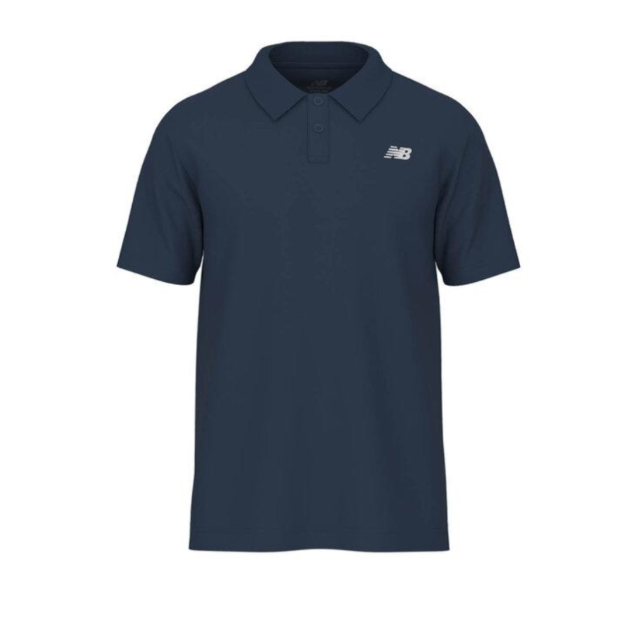 New Balance New Balance SS25 Polo Shirt Men's Dark Blue