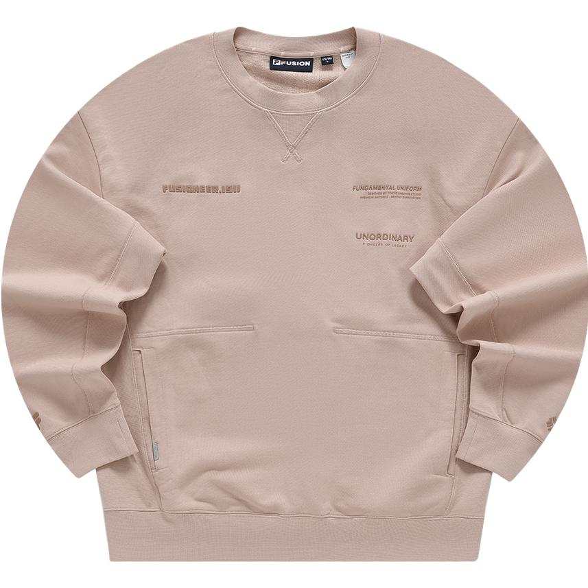 FILA FUSION FUSIONEER.1911 Sweatshirt Unisex Aromatherapy Pink
