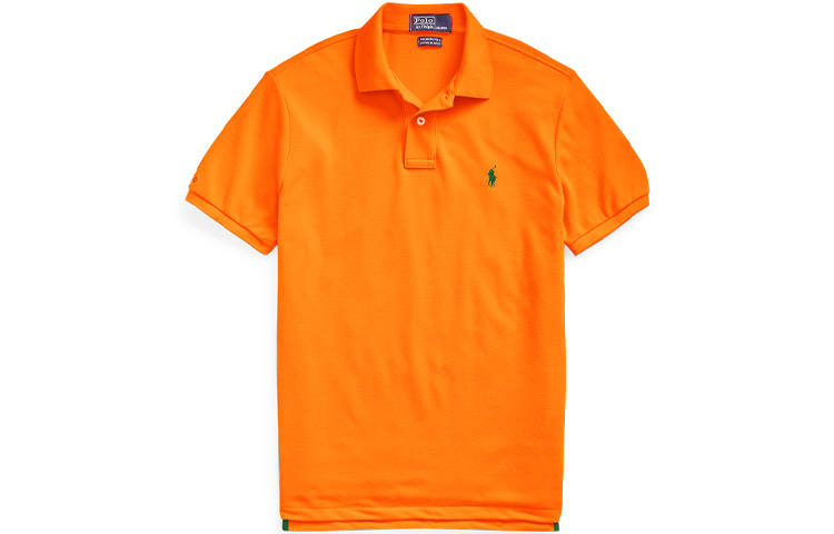 Polo Ralph Lauren SS22 Polo Shirt Men's Orange
