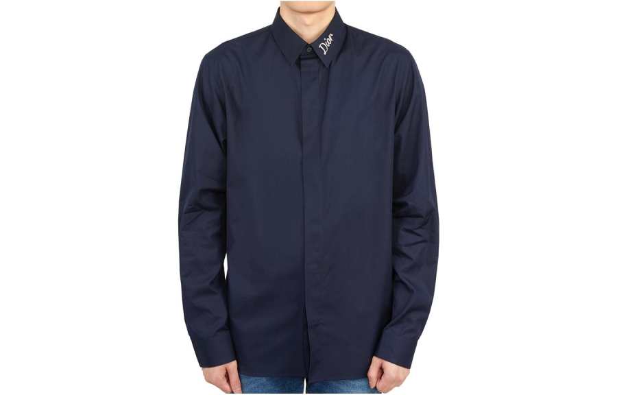DIOR SS23 Shirt Men's Dark Blue