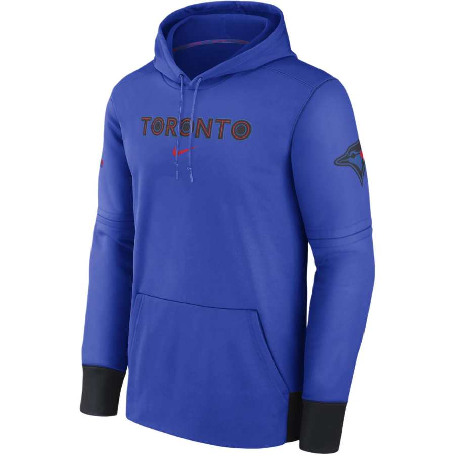 Nike Nike Toronto Blue Jays City Connect Practice Men's Nike Therma Mlb Pullover Hoodie