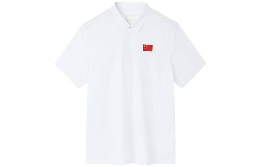 Anta Champion All Weather Collection Polo Shirt Men's White