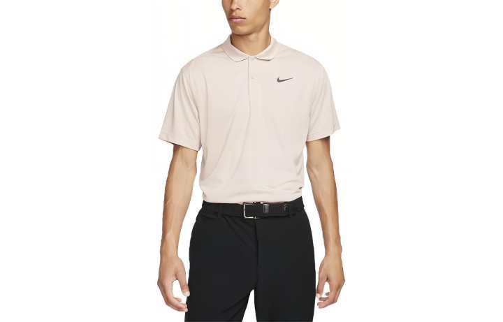 Nike Nike Polo Shirts Men's Apricot Polo Collar Moderate Straight Fit