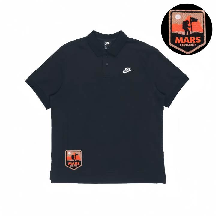Nike Nike Polo Shirts Unisex Black Polo Collar Moderate