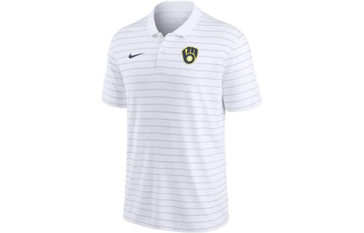 Nike Nike Dri Fit Polo Shirts Men's White Polo Collar Moderate Straight Fit