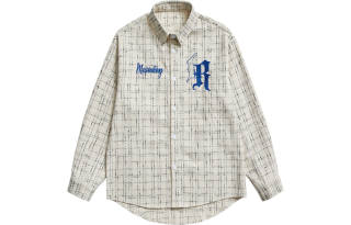 MEIPIN TANG Shirts Unisex Lapel Moderate Shirt