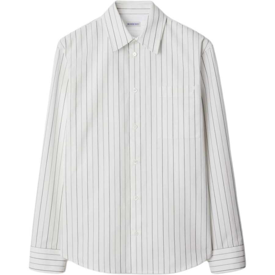 Burberry FW24 Shirt Men's White