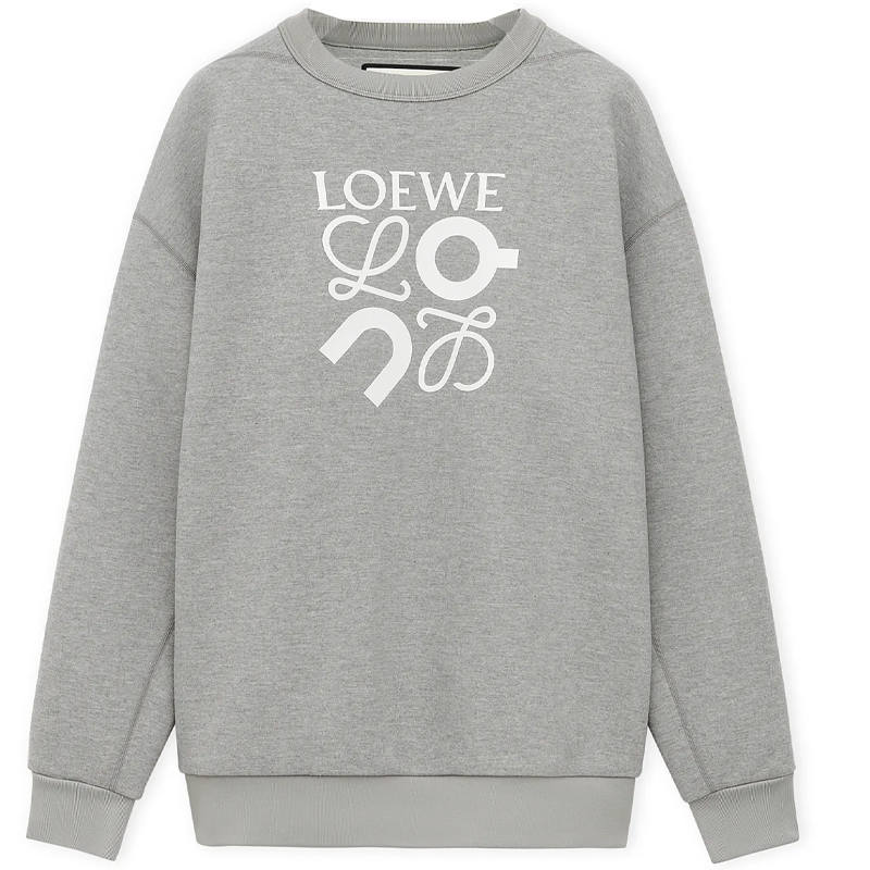 LOEWE LOEWE x On SS24 Sweatshirt Unisex Gray
