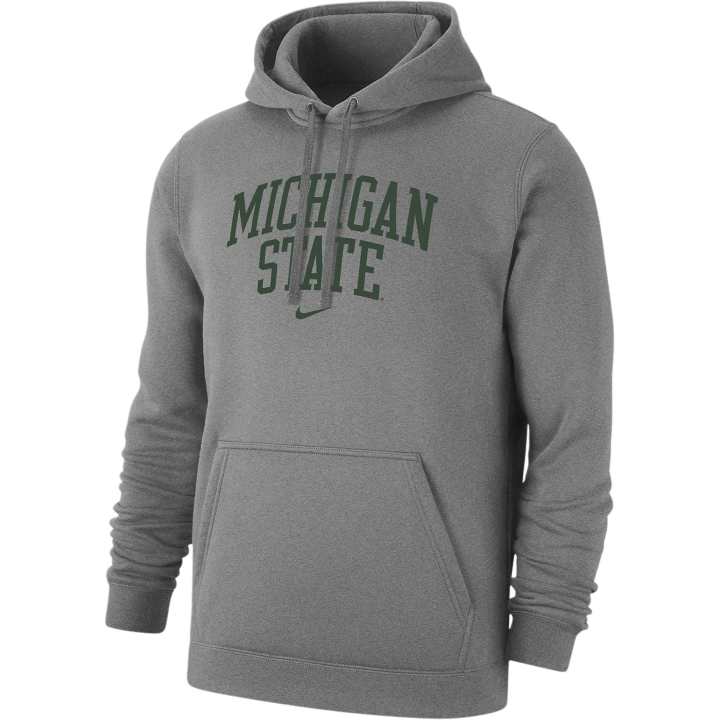 Nike Nike Michigan State Club Fleece Men's Nike College Pullover Hoodie