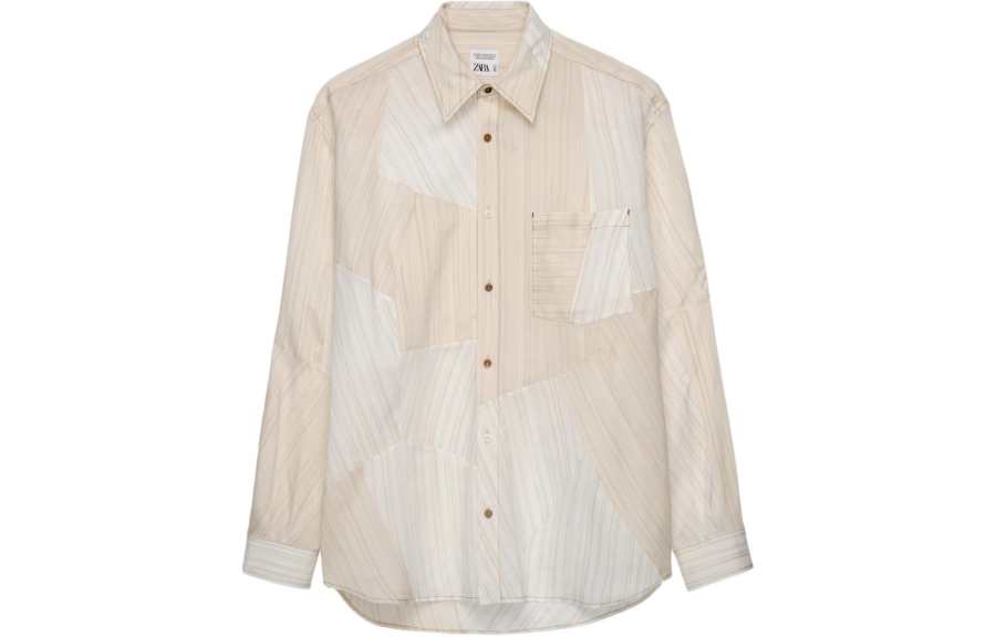 ZARA Shirts Men's Frosted White Moderate Other